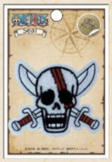 Embroidered Skull Badge One Piece Shanks ACG Go Anime www.acg-go.com Badge, Monkey D. Luffy