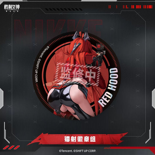 Goddess of Victory: Nikke Laser Badge Set: Red Hood