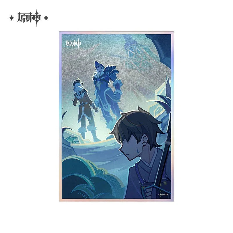 Genius Invokation TCG Series Shikishi Cardboard Genshin Impact Fatui Conspiracy ACG Go Anime www.acg-go.com Badge, Diluc, Ganyu, Genshin Impact, Kamisato Ayaka, Kamisato Ayato, Klee, Sangonomiya Kokomi, Shenhe