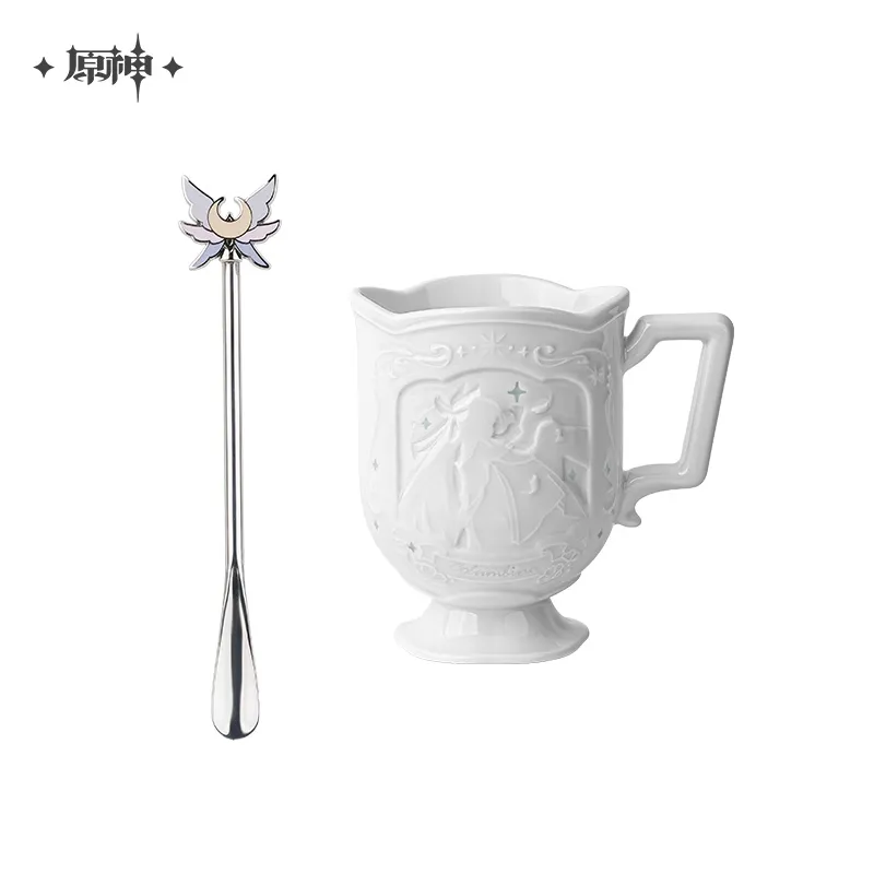 Genshin Impact Welkin Moon's Homecoming Columbina Impression Translucent Porcelain Cup Set