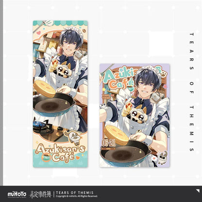 Tears of Themis Love at Azukisan's Café Series Commemorative Card & Commemorative Ticket Set Marius von Hagen ACG Go Anime www.acg-go.com Art Decor, Artem Wing, Luke Pearce, Marius von Hagen, Tears of Themis, Vyn Richter
