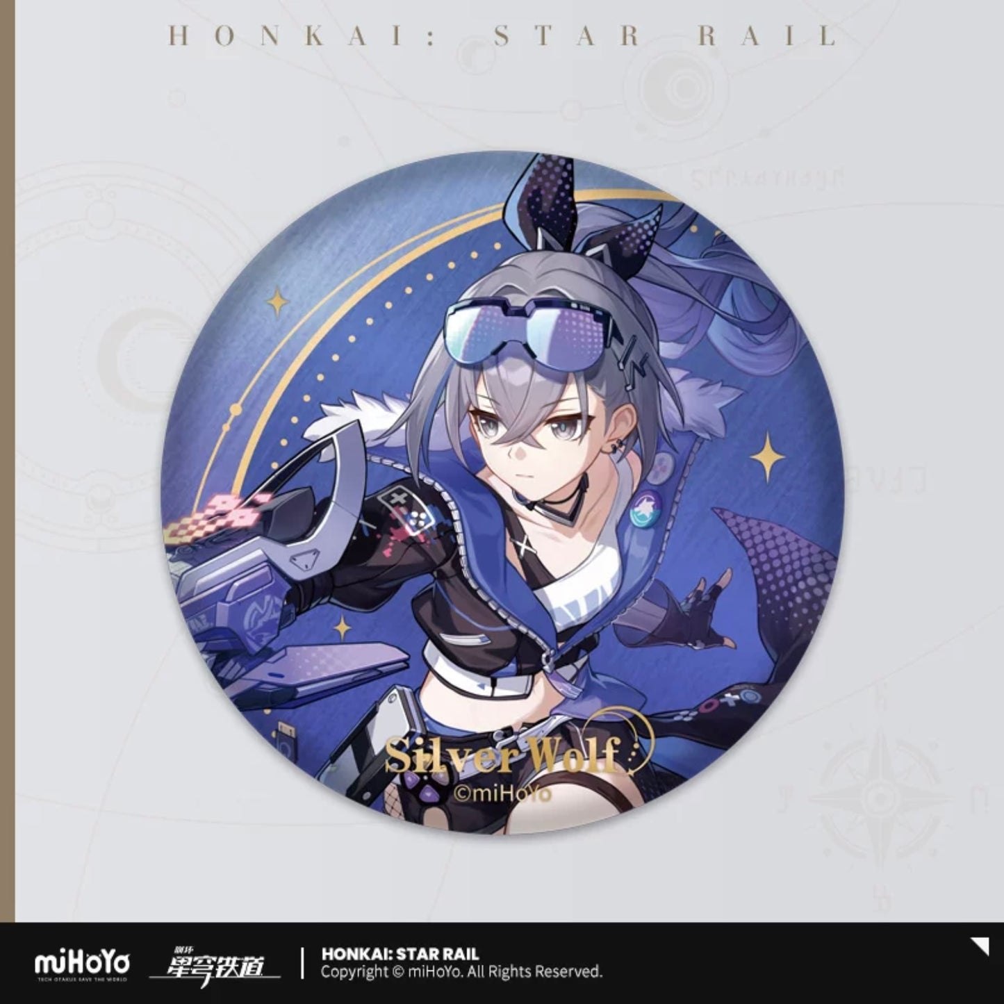 Honkai: Star Rail Interstellar Journey Series Tinplate Badge