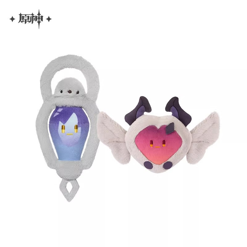 Genshin Impact Fluffy Companion Series Impression Plush Keychain