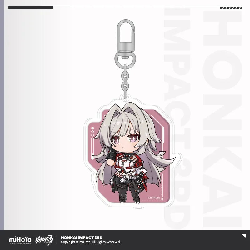Chibi Series Acrylic Keychain Honkai Impact 3rd Helia ACG Go Anime www.acg-go.com Coralie, Dream Seeker, Helia, Honkai Impact 3rd, Lantern, Pendant & Keychain, Senadina, Songque, Thelema
