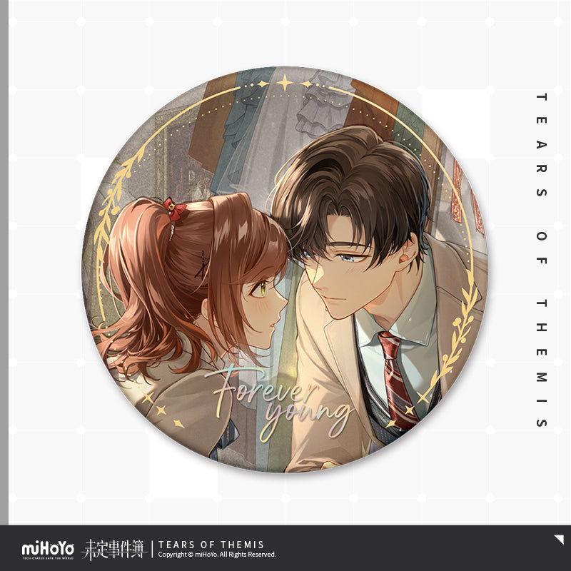 8th Anniversary Forever Young Series Double Badge