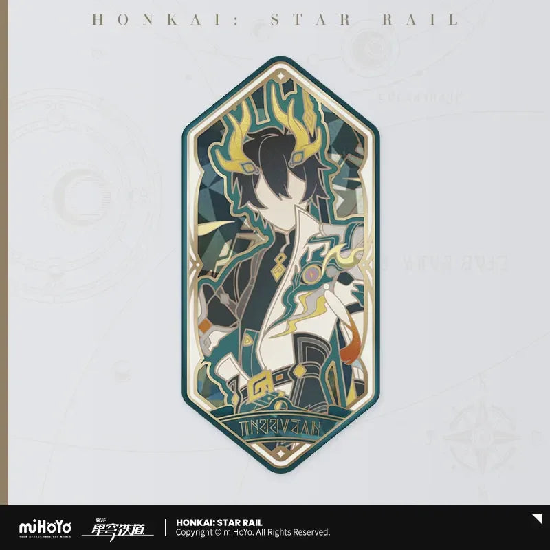 Honkai: Star Rail As I Wrote Series Tinplate Badge