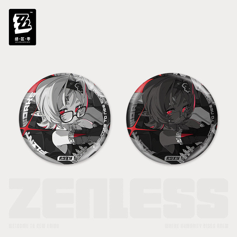 Zenless Zone Zero Mindscape Cinema Series Flint Workshop Reflective Badge