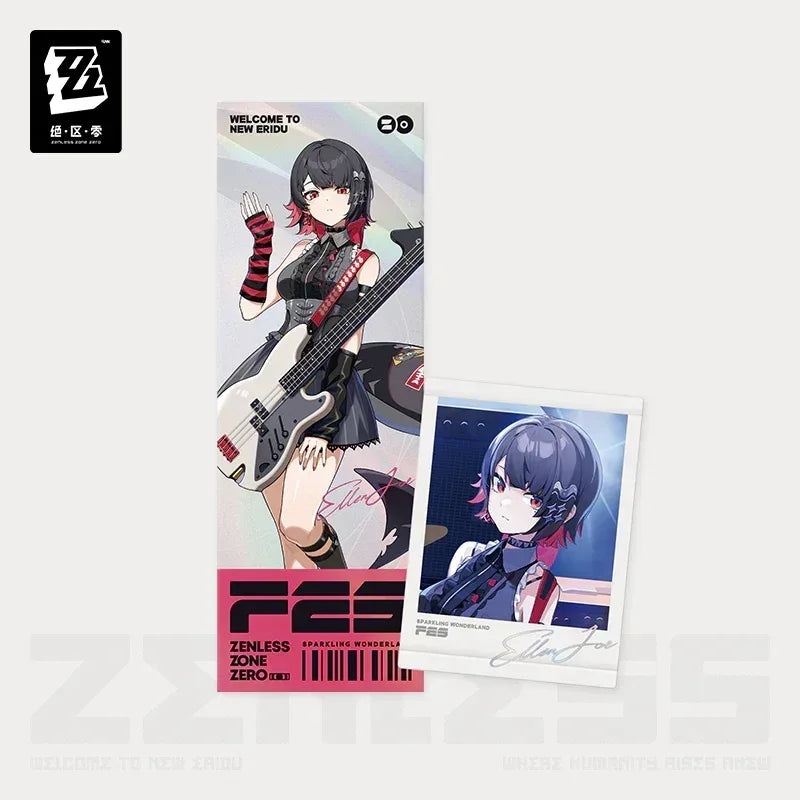 Zenless Zone Zero Sparkling Wonderland Series Laser Ticket Set