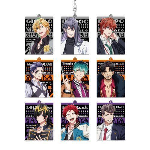 Hypnosismic Division Rap Battle Rhyme Anima + Metal Charm Strap Vol.2 Keychain Box 1 Box (9 pcs) ACG Go Anime www.acg-go.com JP Pre-Order, Pendant & Keychain