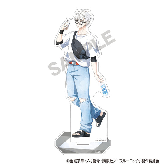 Blue Lock Holiday Soft Light Glasses Ver. Acrylic Standee
