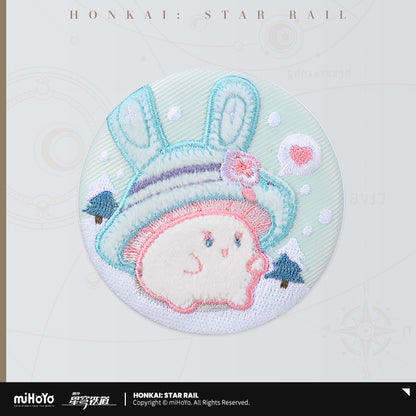 Honkai: Star Rail Tutu Mushroom and Mushroom Bunny Series Embroidered Badge
