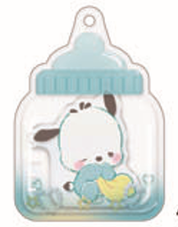 Sanrio Characters Milk Bottle Air Keychain
