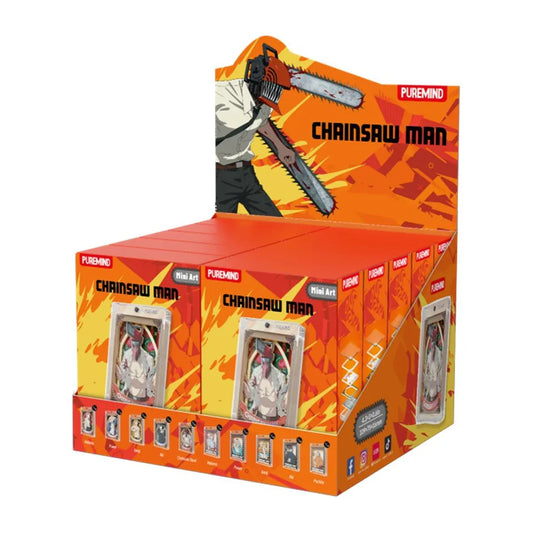 Chainsaw Man Wooden Mini Art Mystery Box