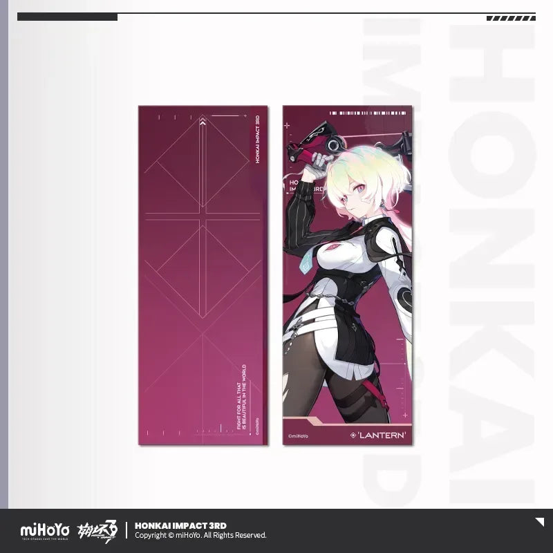 Honkai Impact 3rd Portrait Series Laser Ticket Vol.2 Lantern ACG Go Anime www.acg-go.com Coralie, Dream Seeker, Helia, Honkai Impact 3rd, Lantern, Senadina, Songque, Thelema, Ticket