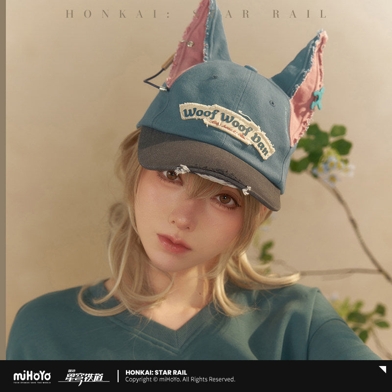 Honkai: Star Rail Fluffy Across the Blue Series Woof Woof Dan Baseball Cap