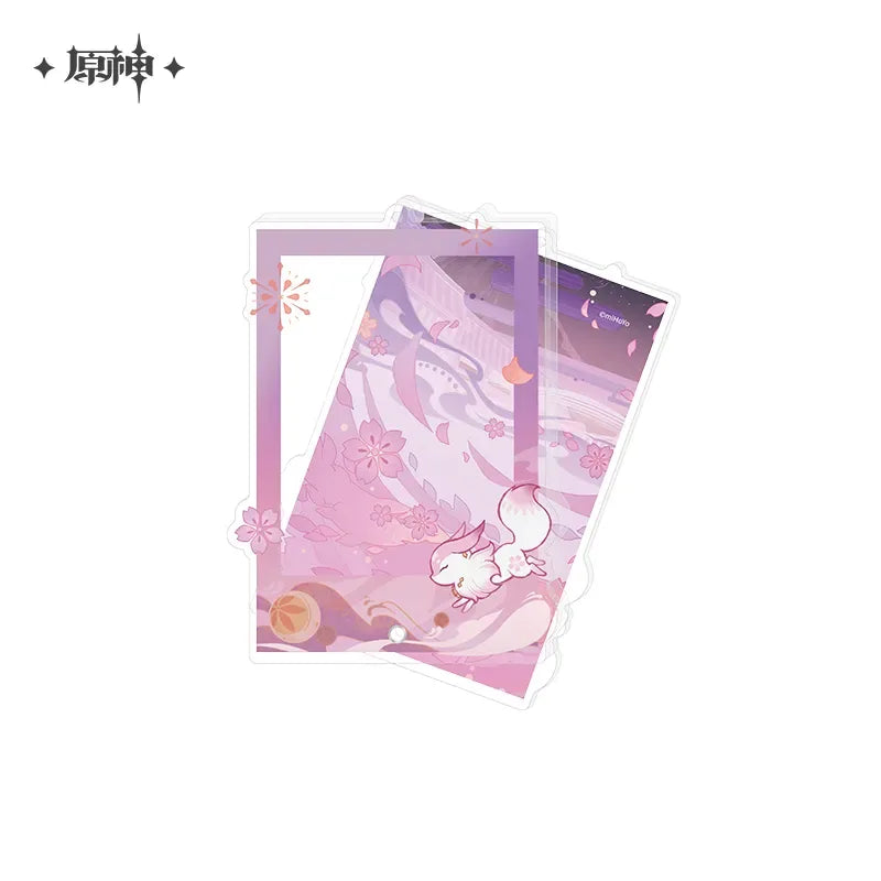 Genshin Impact Theme Series Acrylic Gu Mei Frame Enchanted Tales of the Mikawa Festival ACG Go Anime www.acg-go.com Art Decor, Genshin Impact