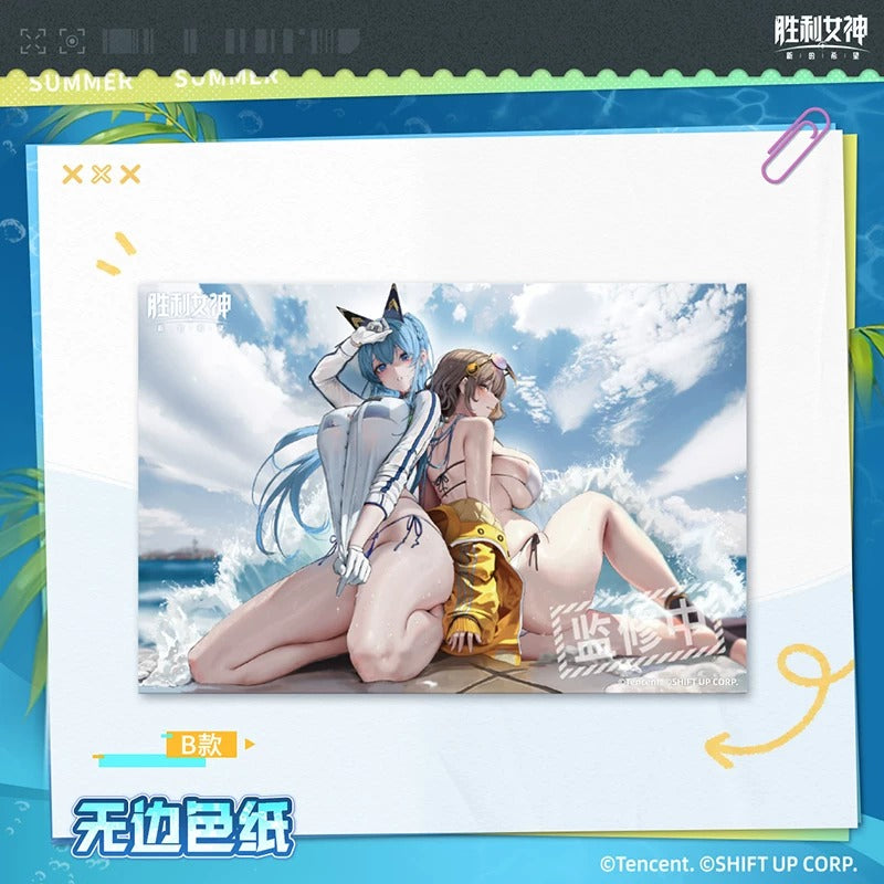 Goddess of Victory: Nikke Summer Exclusive Series Character Boundless Shikishi Cardboard