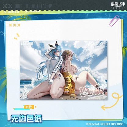 Goddess of Victory: Nikke Summer Exclusive Series Character Boundless Shikishi Cardboard