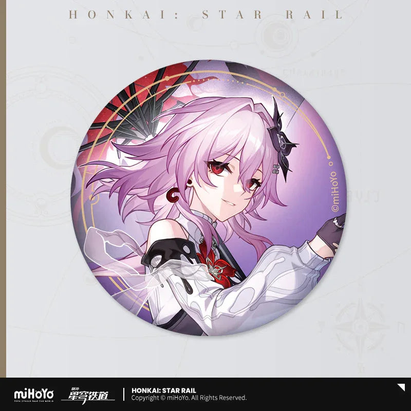 Honkai: Star Rail Invitation From The Stellar Series Tinplate Badge