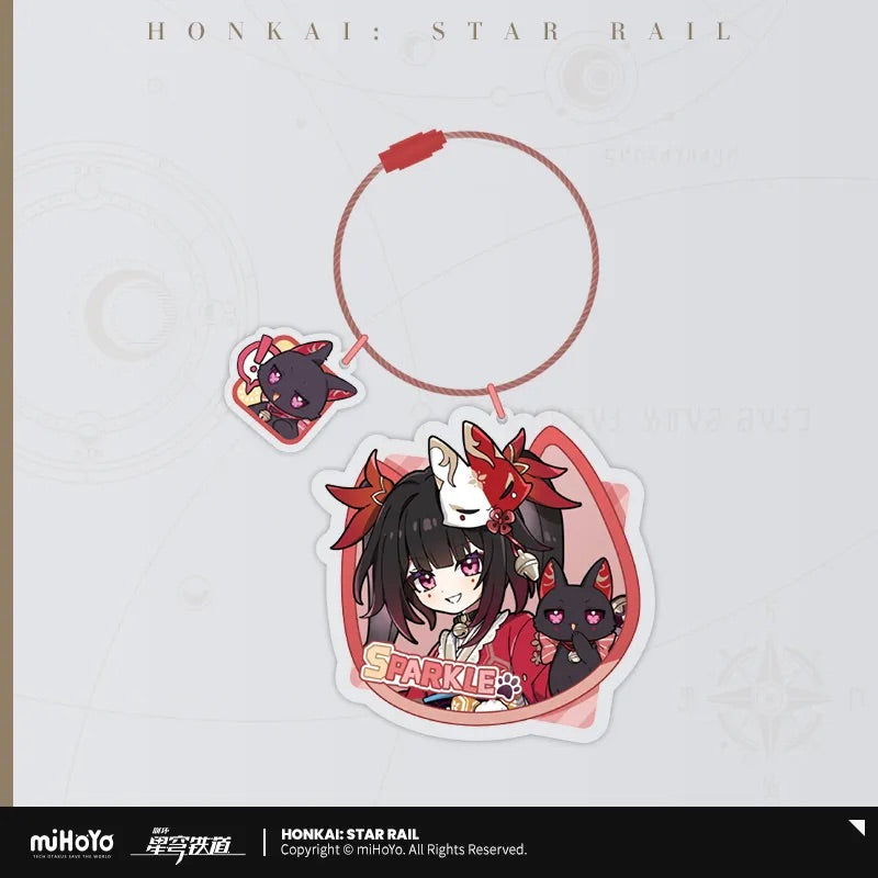 Little Cat Series Acrylic Keychain