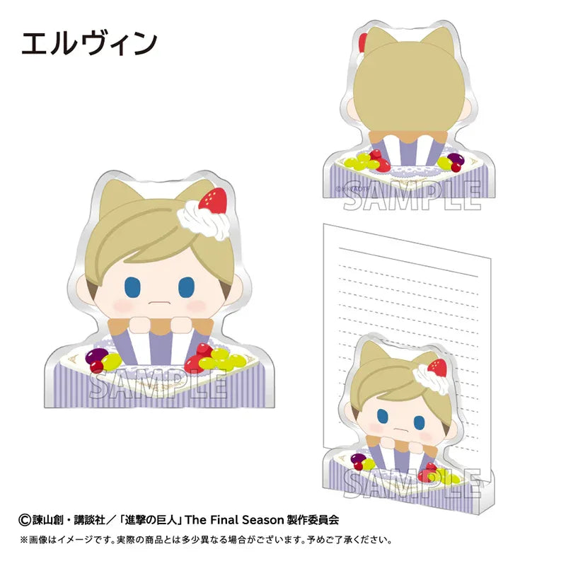 Attack on Titan Acrylic Note Holder