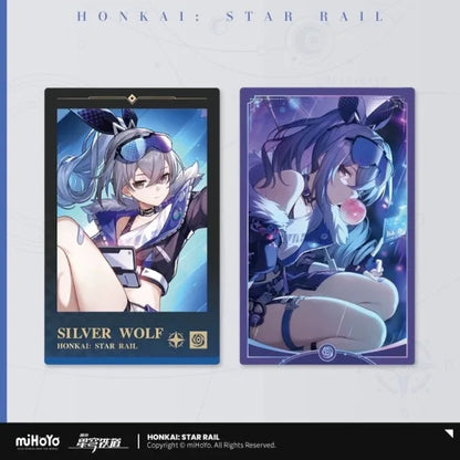 Silverwolf Polaroid Light Cone Card Set (Not For Sale)