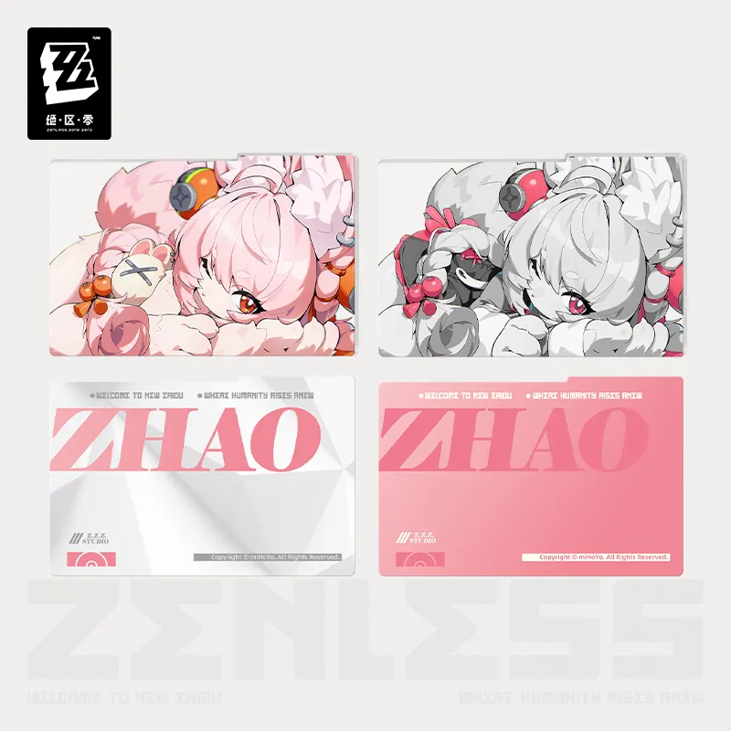 Zenless Zone Zero Mindscape Cinema Series Krampus Compliance Authority Framed Acrylic Insert Set