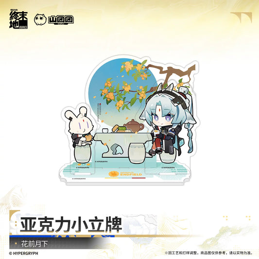 Arknights: Endfield Acrylic Mini Stand Under The Flowers and Moonlight