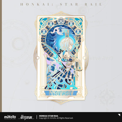 Honkai: Star Rail As I Wrote Series Metal Bookmark