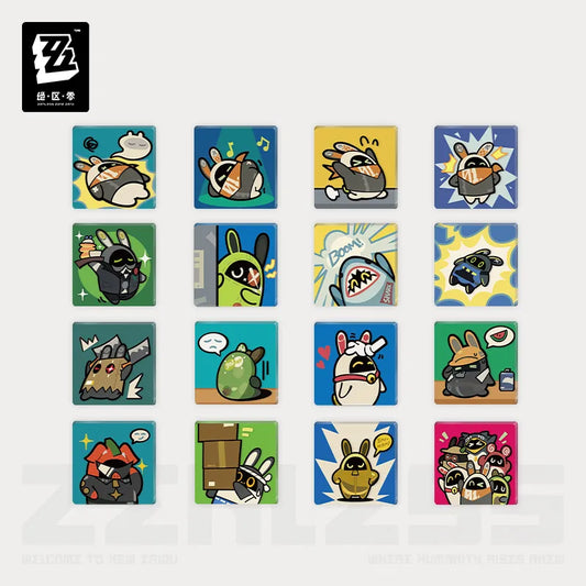 En-Nah Stroll Series Bangboo Acrylic Refrigerator Magnet