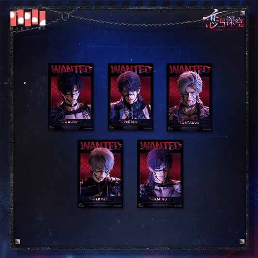 Love and Deepspace Tomorrow's Catch-22 Series Wanted Poster