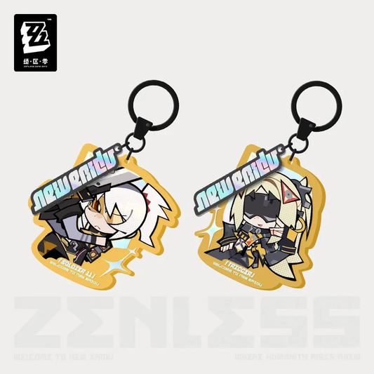 New Eridu Series Obol Squad Chibi Acrylic Keychain