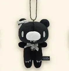 Gloomy the Naughty Grizzly Ribbon Angel Series Plush Mascot Keychain Black Angel ACG Go Anime www.acg-go.com Gloomy Bear, Pendant & Keychain