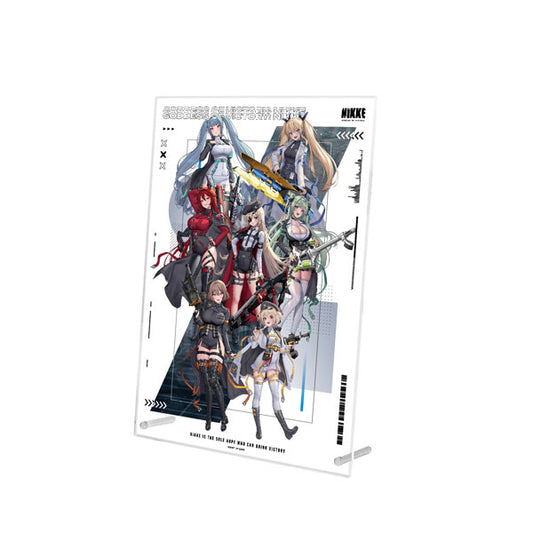 LOVECACAO Illustration Group Tactical Fashion Ver. A4 Acrylic Panel
