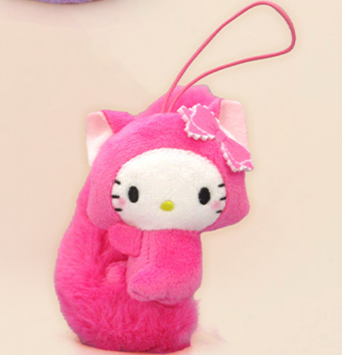 FuRyu Sanrio Characters - Heisei Fluffy Tail Mascot Plush