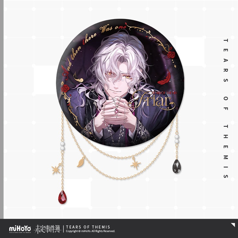 Tears of Themis Love & Wanderlust Series And Then There Was One Sereis Tinplate Badges & Decorative Chains