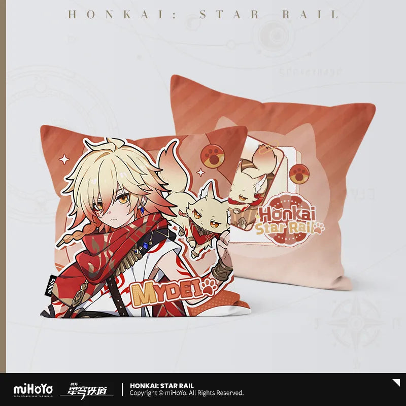 Honkai: Star Rail Little Cat Series Square Pillow