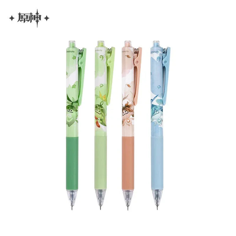 Aranara Series Stationery Genshin Impact Pen Set (4 Pcs) ACG Go Anime www.acg-go.com Aranara, Genshin Impact