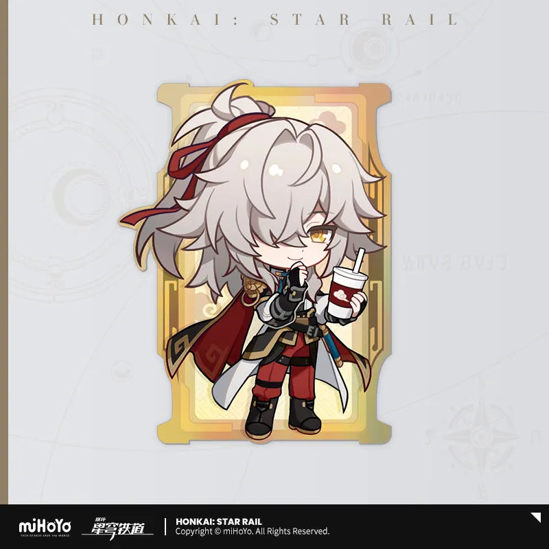 Express Travel Series Chibi Laser Collection Card