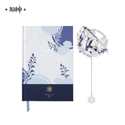 Kamisato Ayato Theme Impression Series Notebook Bookmark Gift Box