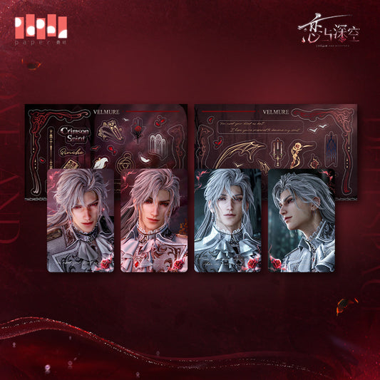 Love and Deepspace Silverwing Fiend Series Shikishi Photocard Set