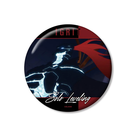 Solo Leveling Blood-Red Commander Igris Scene 100mm Can Badge