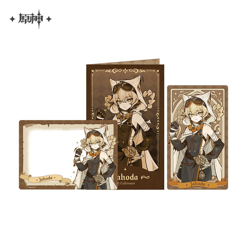 Genshin Impact Tabletop Theater Series Badge / Stand / Paper Goods