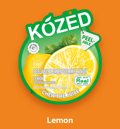 Kózed Peelable Gummy Candy (8 Flavors)