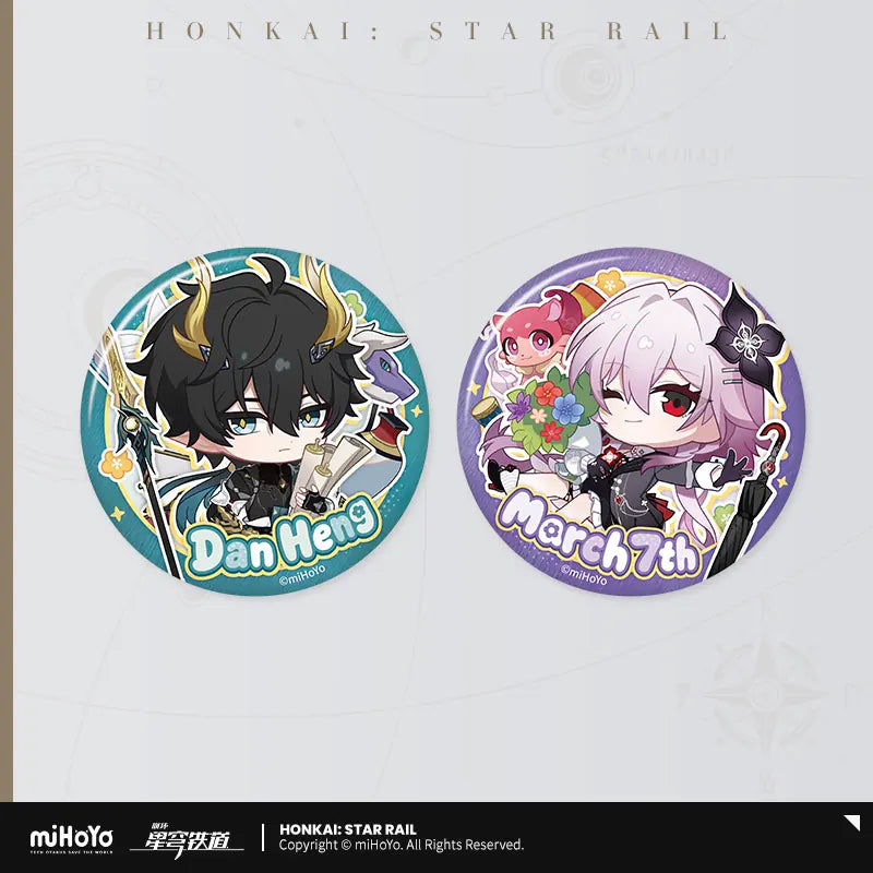 Honkai: Star Rail 2026 Autumn Festival Series Chibi Tinplate Badge