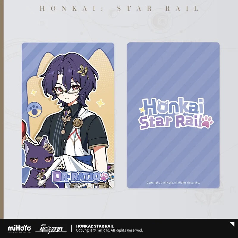 Little Cat Series Laser Collectible Tickets
