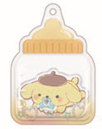 Sanrio Characters Milk Bottle Air Keychain