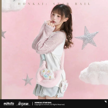 Honkai: Star Rail Hyacine Theme Impression Series Plush Crossbody Bag