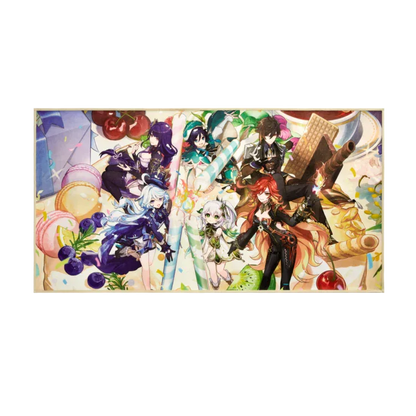 Genshin Impact x Wanda Film "Magic Screen Journey: A Date with Light and Shadow" Bath Towel 4th Anniversary ACG Go Anime www.acg-go.com Genshin Impact, Household, Towel
