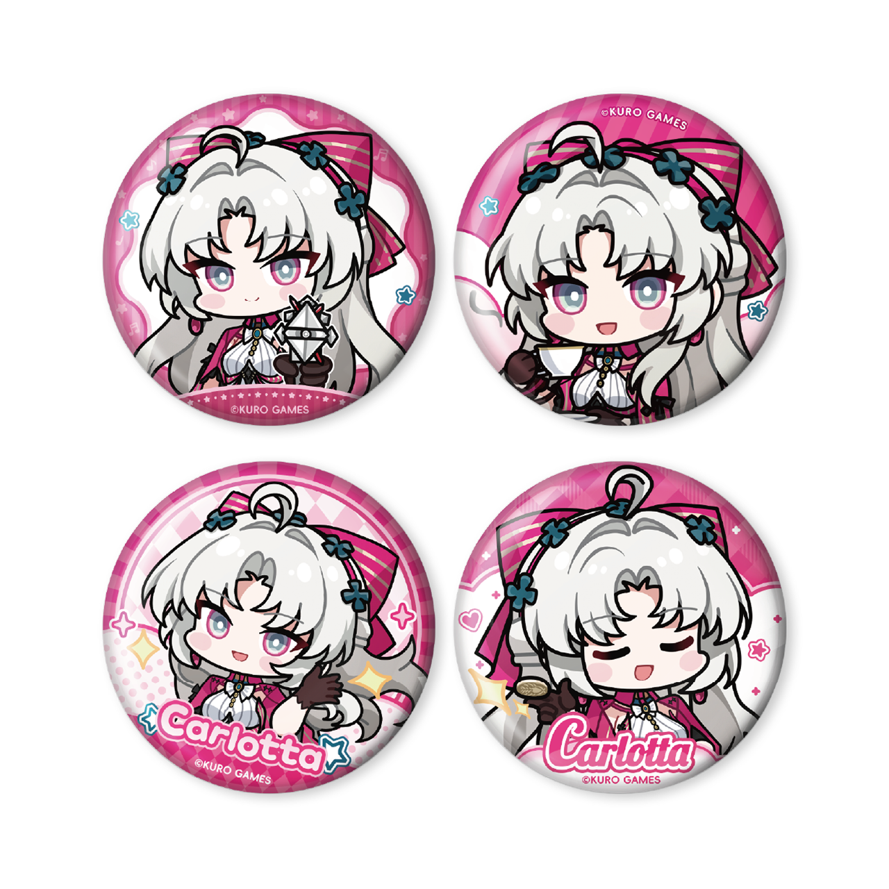 Emojis Series Mini Badge Set